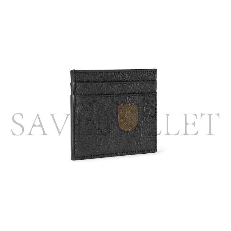 GUCC IMPRINT CARD CASE 835151 (11*7cm) GUCC IMPRINT CARD CASE 835151 (11*7cm)